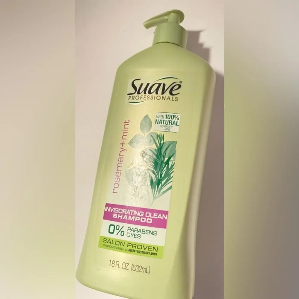 🛍️ {Suave Professionals Rosemary & Mint Invigorating Shampoo 18FL.OZ. (532ml)💥